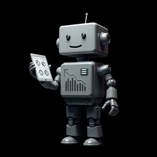 A smart, friendly robot powered by SEO tools designed to grow your digital success.
